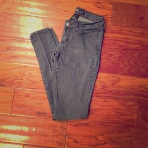 Dark Gray Skinny Jeans