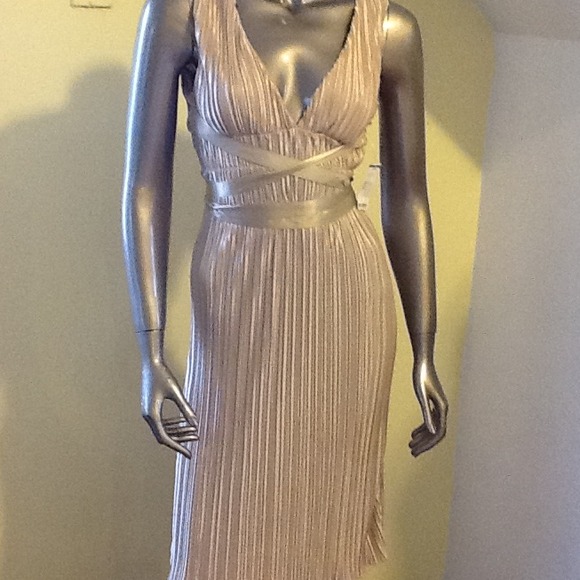 Brand new beautiful gold dress size medium