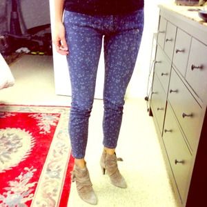 Current/Elliott Stiletto Skinny Jean - Lake Ditsy