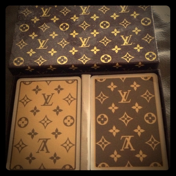 Louis Vuitton auth playing cards