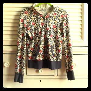 Floral hoodie from Delia's