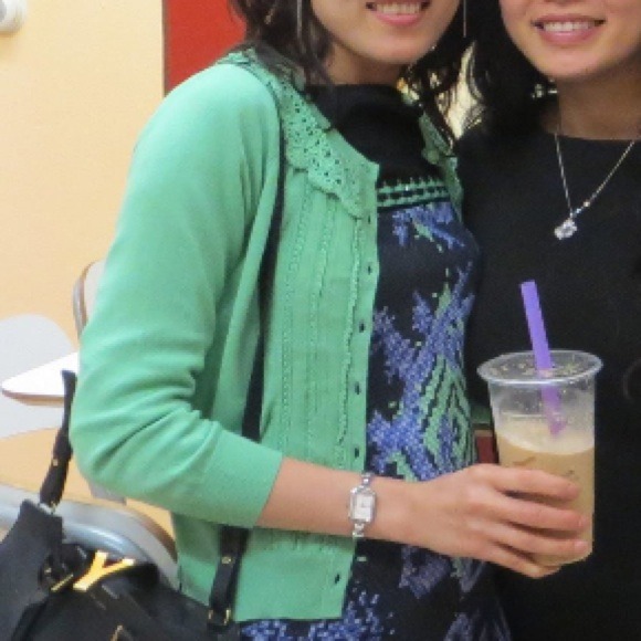 Cynthia Cynthia Steffe green cardigan - Picture 3 of 4