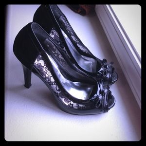 Lacey Black Heels