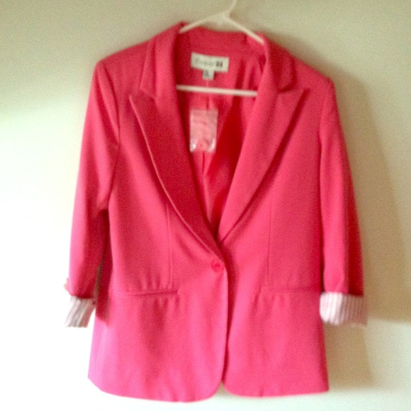 Nwot Forever 21 Pink Blazer