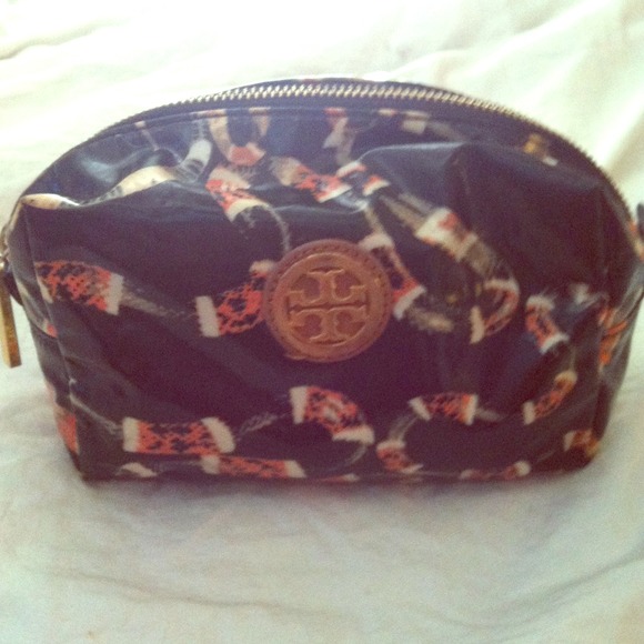 Authentic Tory Burch cosmetic case!