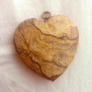 Stone Heart Pendant