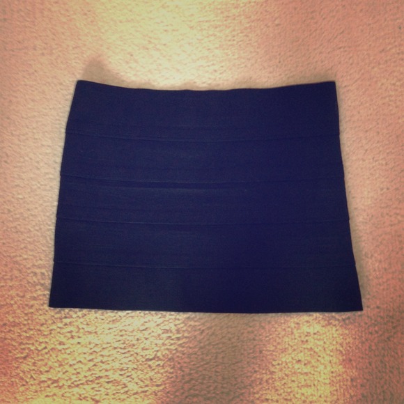 Black Bandage Skirt Thick