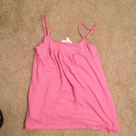 Pink tank top