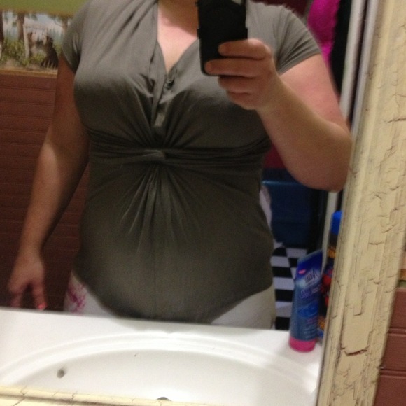 Ann Taylor light brown top - Picture 1 of 3