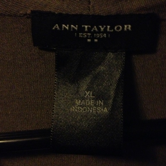 Ann Taylor light brown top - Picture 2 of 3