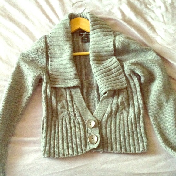 Grey Sweater Project baby doll sweater