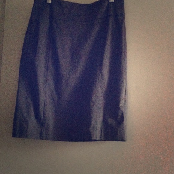 Smoke grey H&M long pencil skirt