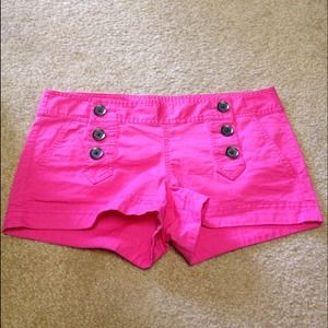 Pink shorts *never worn*