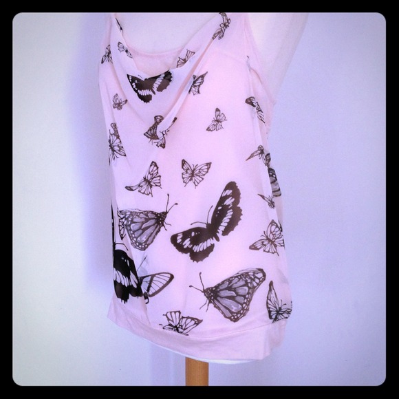 SOLD AS BUNDLE..... Butterfly racer top S/P