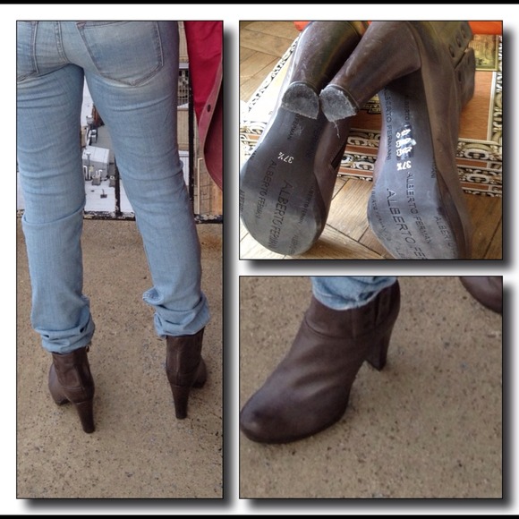 CLOSING SALE Italian Designer Ankle Boots - Picture 4 of 4