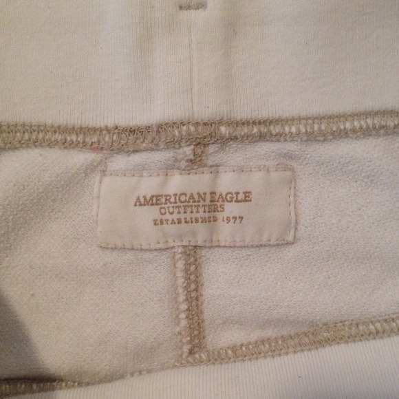 🚫sold🚫AE Sweatshirt material  Drawstring shorts - Picture 4 of 4