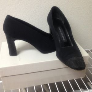 Evan picone blk shoes
