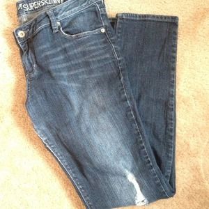 Super skinny denim