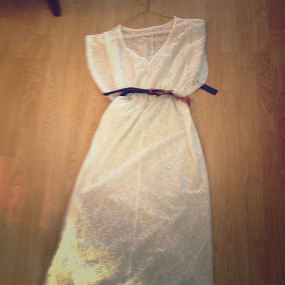 Brand new white maxi dress
