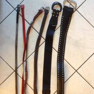 ⚡bundle of 6 belts⚡