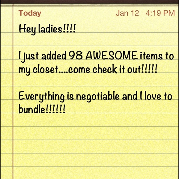 Awesome closet!!!! Valued over 10,000!!!