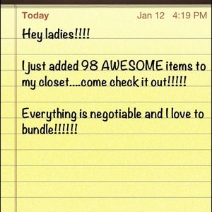 Awesome closet!!!! Valued over 10,000!!!