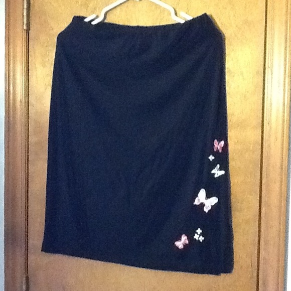 Necessary Objects Stretch Waist Skirt