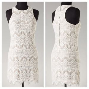 Ivory lace dress