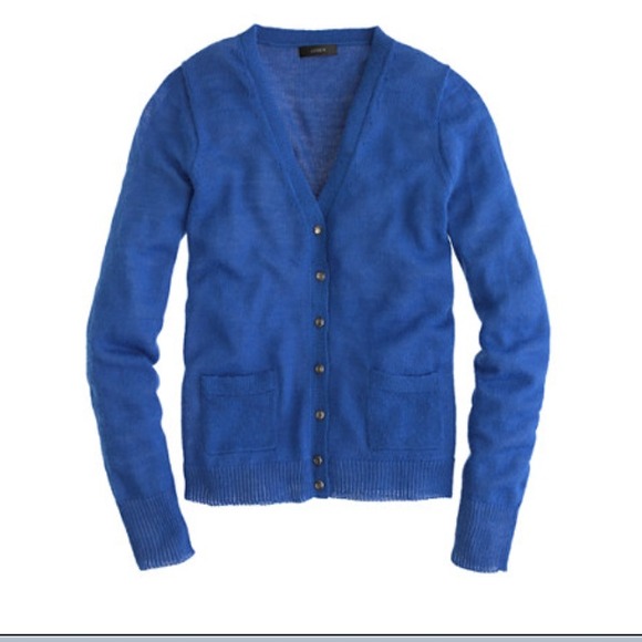 REDUCED! NWT J. Crew Bling button cardigan
