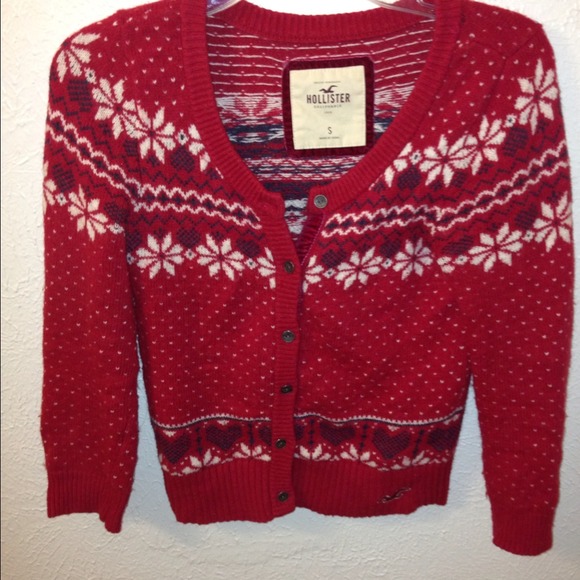 💥RESERVED💥Hollister winter cardigan