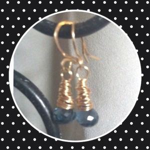 Cute bead drop earrings