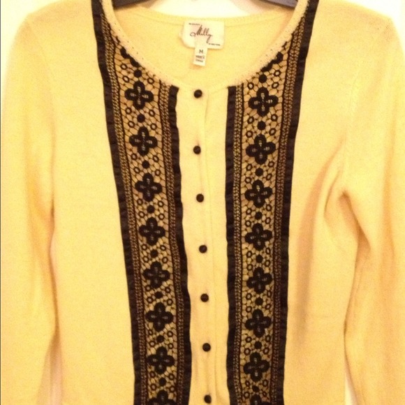 Milly yellow cardigan - Picture 3 of 4