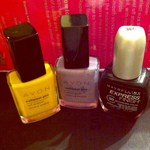 Bundle 3 nail polishes