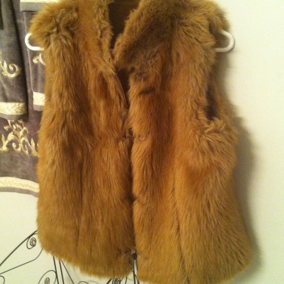 Suede and faux Fur vest - Picture 3 of 3