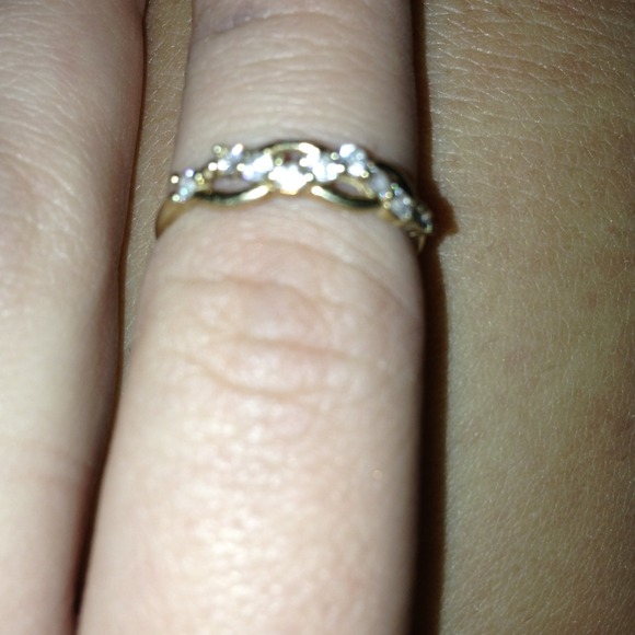 Real 14k gold cubic ring!