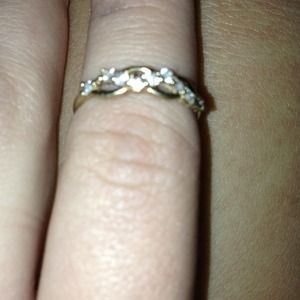 Real 14k gold cubic ring!