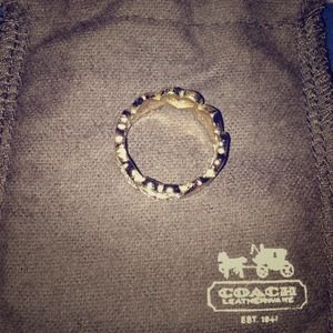 ✳✳ON HOLD until 1/30 ✳✳ Authentic Coach Ring