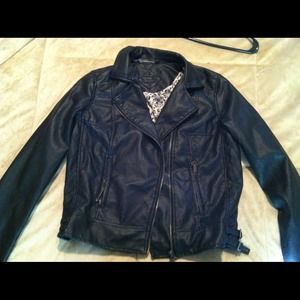 Jou jou faux leather jacket