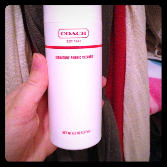Coach purse cleaner. Full.