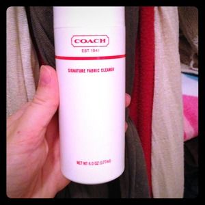 Coach purse cleaner. Full.