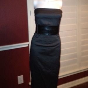 Strapless dress