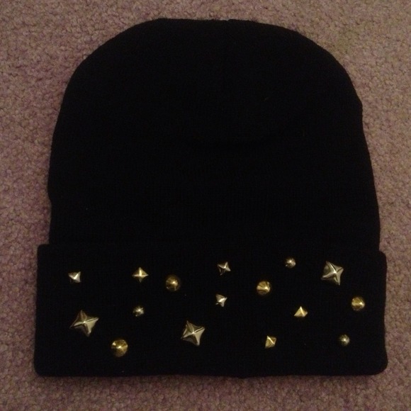Studded Knit Beanie