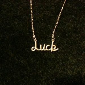 Luck necklace!!:)