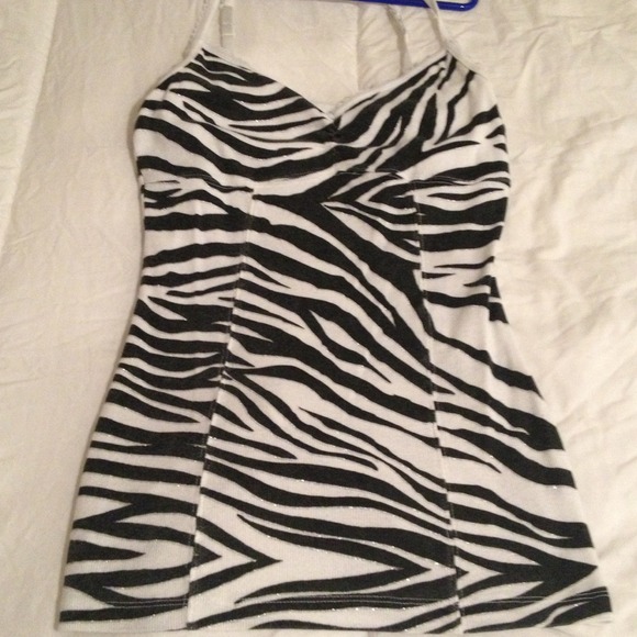 ****Traded**Zebra cami