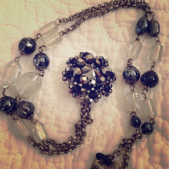 SOLD in bundle! Vintage Necklace One of A Kind!!