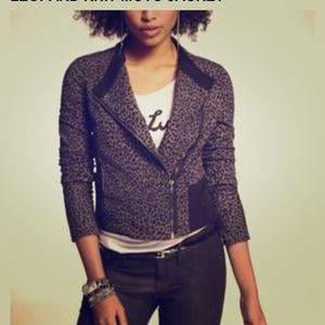 Express leopard print jacket