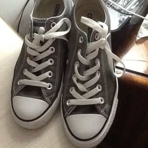 Mint condition grey converse