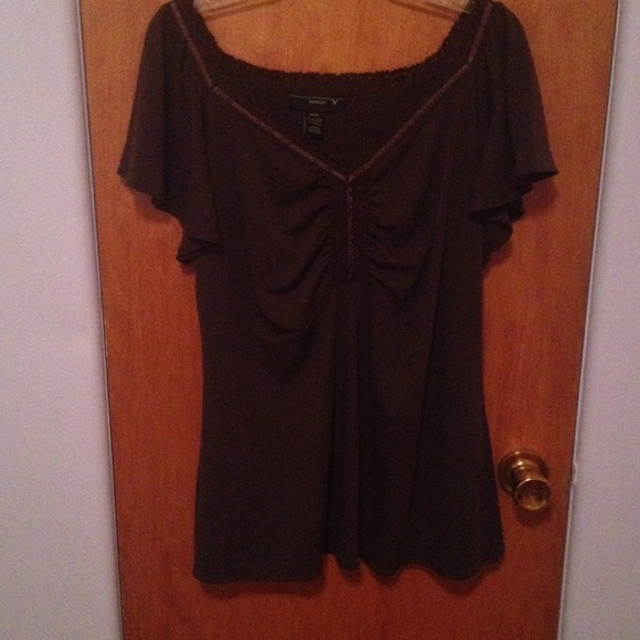 SOLD Venezia Brown Top 18/20 Plus