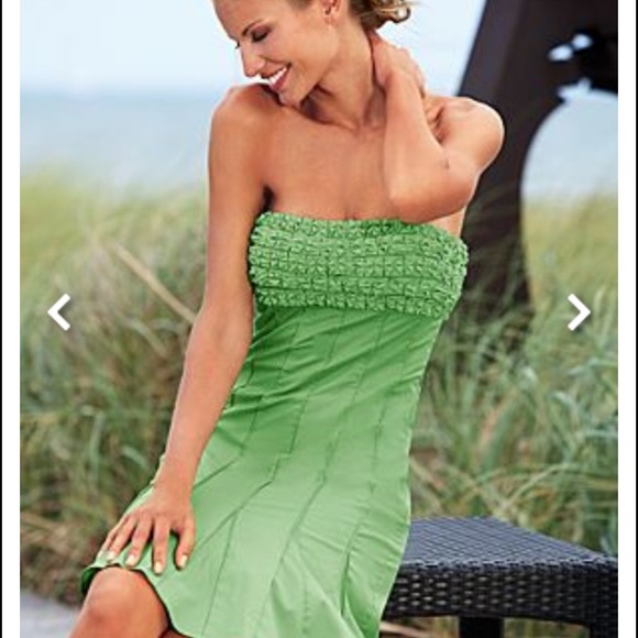 Venus green dress