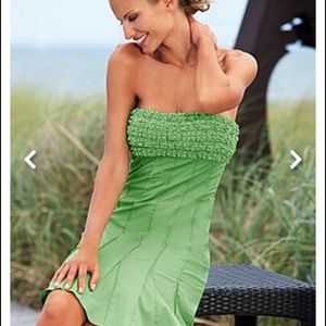 Venus green dress